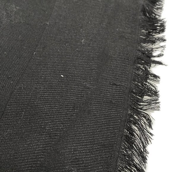 Auth LOUIS VUITTON Shawl Monogram M71329 Noir - Unconfirmed Scarf - Picture 3 of 11